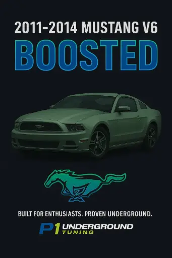 2011–2014 Mustang Boosted V6 Custom Tune